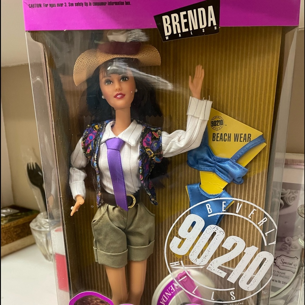Vintage Mattel 1991 Barbie “Brenda Walsh” from Beverly Hills 90210 NIB.